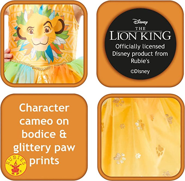 The Lion King Kleid Mädchenkostüm 3