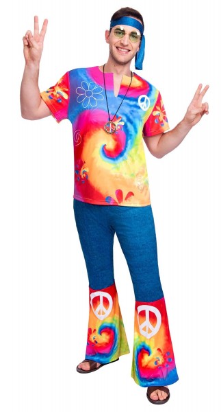 70er Jahre Groovy Boy Herrenkostüm