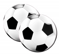 20 Fußball Champion Servietten 33cm