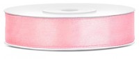 25m Satin Geschenkband hellrosa 12mm breit