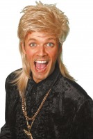 Blonder 80er Jahre Vokuhila