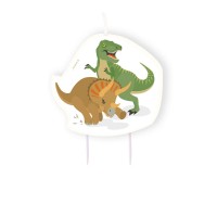 Happy Dinosaur Geburtstagskerze