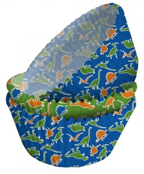75 Dino Dschungel Muffinformen
