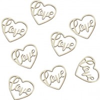 Vorschau: 24 Landliebe Hochzeit Herz Streudeko