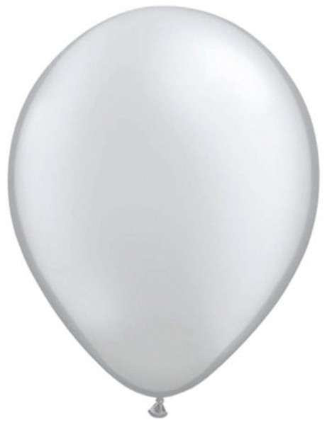 Silberner Luftballon Helene 30cm