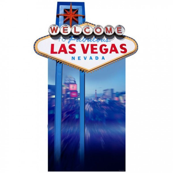 Welcome to Vegas Pappaufsteller 188cm
