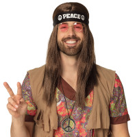 Hippie-Set Peace 3-teilig