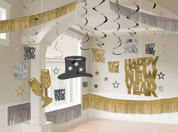 Sparkling New Year Deko Set 28-teilig
