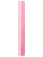 Organza Stoff Julie hellrosa 9m x 36cm