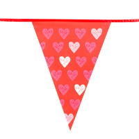 Vorschau: Liebesrausch Wimpelkette 6m