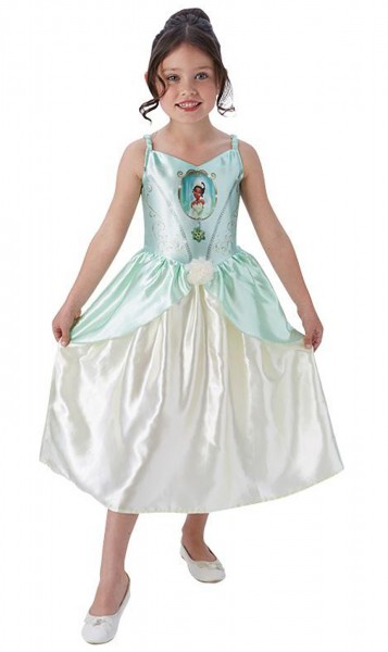 Tiana Märchen Prinzessinnenkleid für Kinder