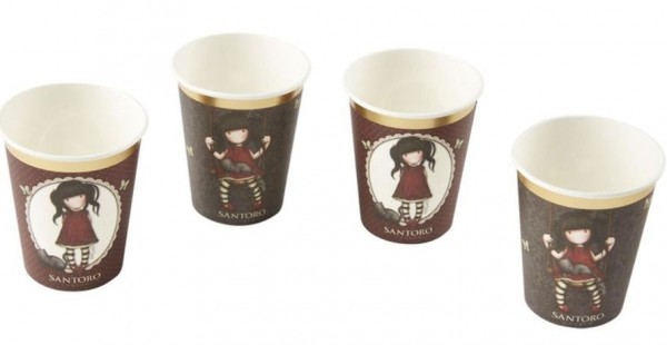 8 Santoro Gorjuss Ruby Becher 250ml