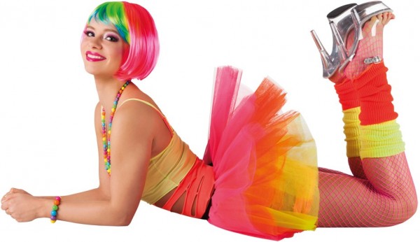 Neon Pinkes Party Tutu Für Damen 2