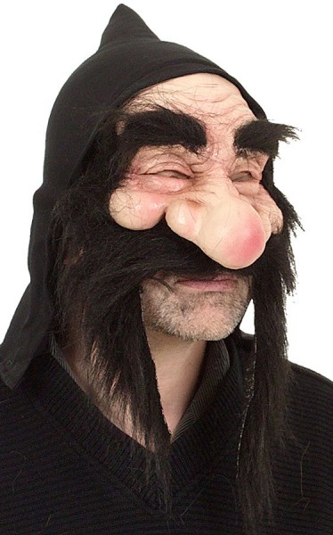 Albert Gnom Maske Schwarz
