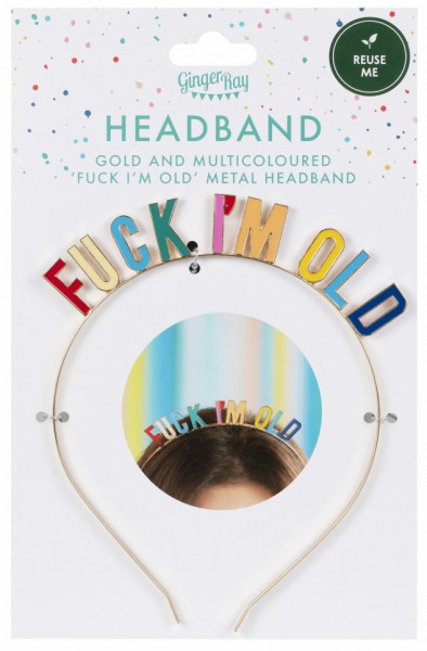 Bunter F... I`m old Haarreif