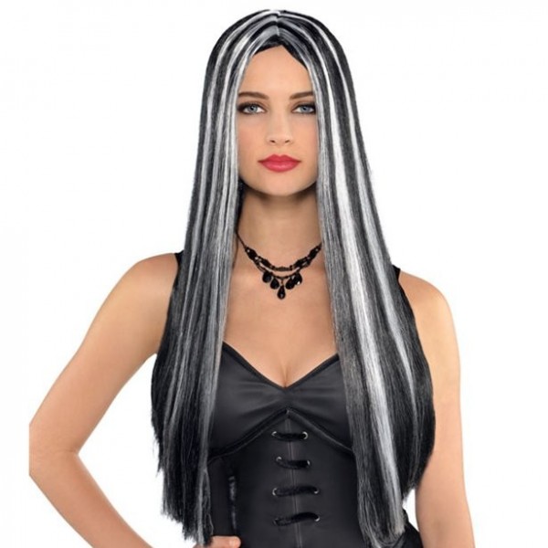 Gothic Perücke Raven Girl