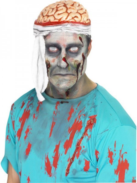 Gehirn Horror Mütze Mit Verband
