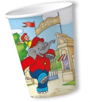 8 Benjamin Blümchen Becher 200ml