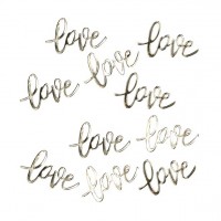 Goldene Wedding Streudeko Love 14g