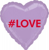 Folienballon Candy Heart LOVE