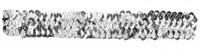 Silbernes Flapper Stirnband Ivy