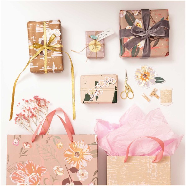FSC Blumenmeer Geschenkpapier 5