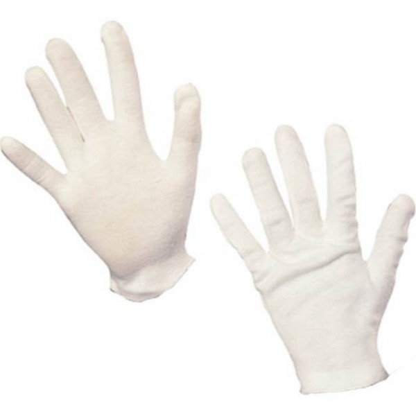 Weiße Kinderhandschuhe Einheitsgröße