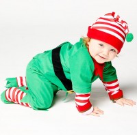 Vorschau: Baby Weihnachtself Kostüm