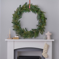 Vorschau: Extra großer Weihnachtskranz 90cm