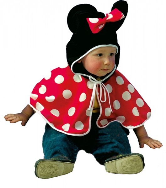 Minnie Mouse Baby Umhang