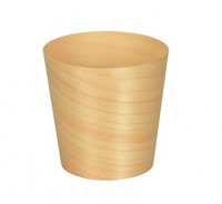 50 Holz Fingerfood Schalen 6 x 6cm