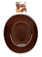 Förhandsgranskning: Sheriff cowboyhatt för barn brun
