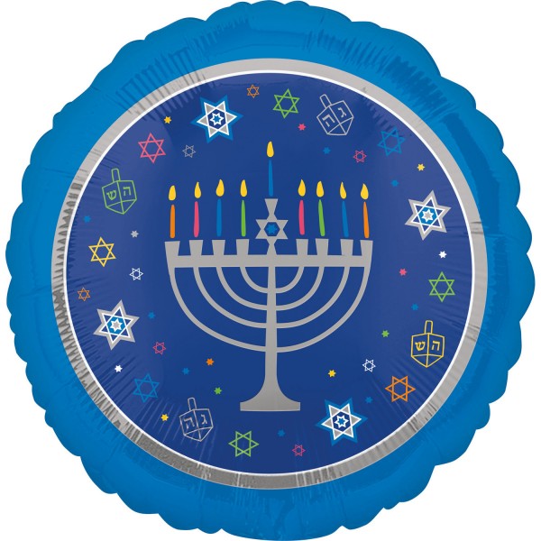 Happy Hanukkah Folienballon 45cm