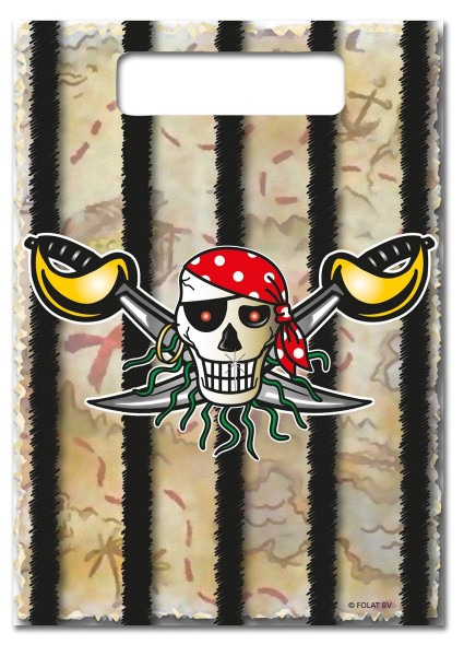 8 Sebastian Säbel Piraten Geschenktüten 25 x 17cm