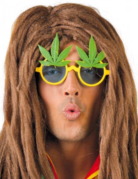 Cannabis Kiffer Brille
