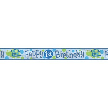 Erster Geburtstag Schildkröten Banner 365cm