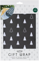 Vorschau: 3 Eco Christmas Tree Geschenkbögen