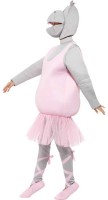 Vorschau: Nilpferd Ballerina Kostüm Für Erwachsene
