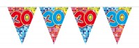 Groovy 30th Birthday Wimpelkette 6m
