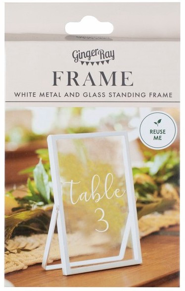 White Wedding Rahmen 10cm x 15cm