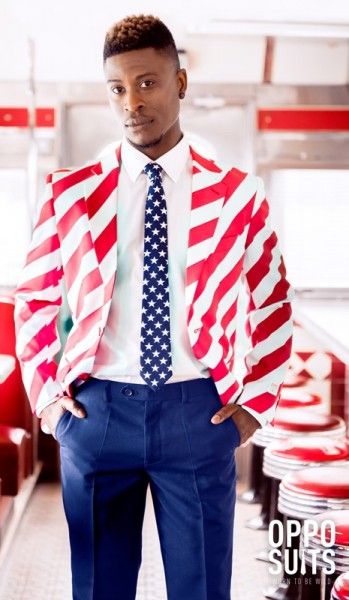 OppoSuits Partyanzug United Stripes 3