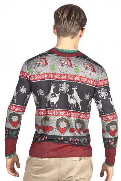 Hipster Weihnachten Shirt Für Herren 2