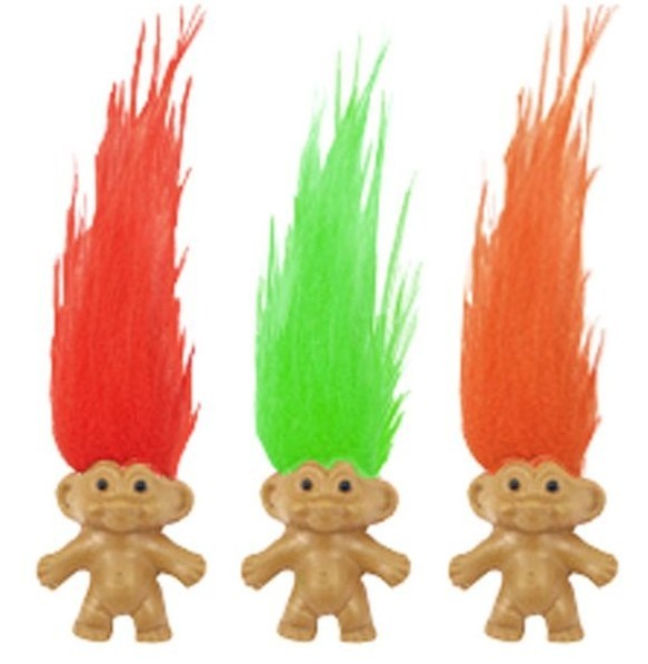 1 Tilly Troll Mitgebsel