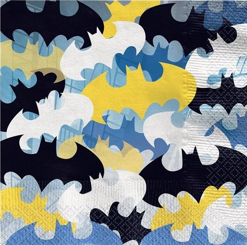 16 Batman Hero Servietten 33cm