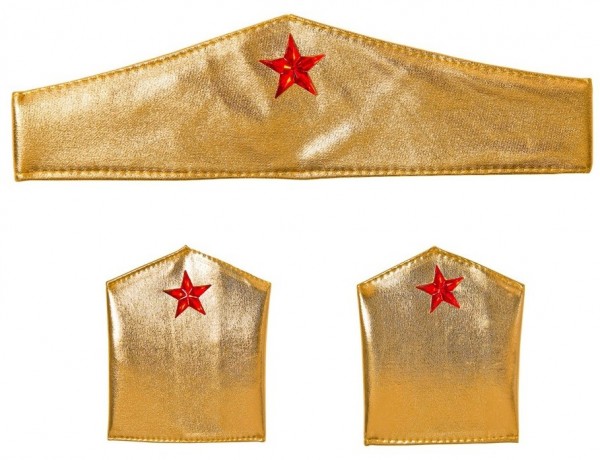 Retterin der Welt Tiara und Armstulpen 3