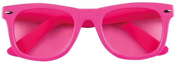 Neon Pinke Brille 2