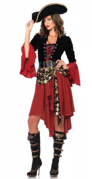 Edles Piraten Lady Damenkostüm