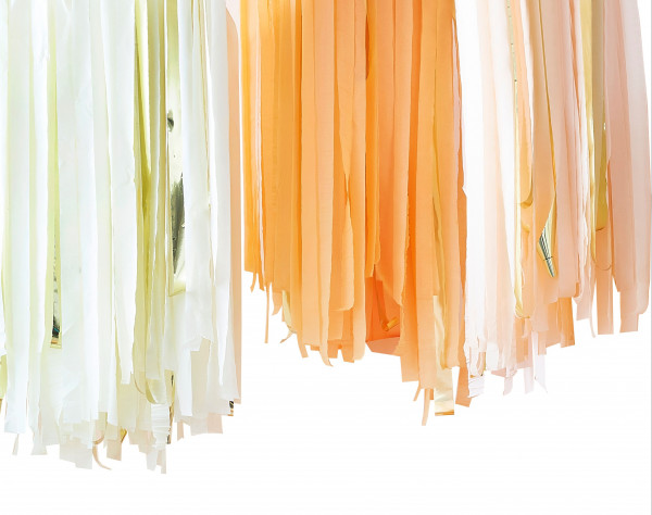 Sweet Peach Krepppapierluftschlangen