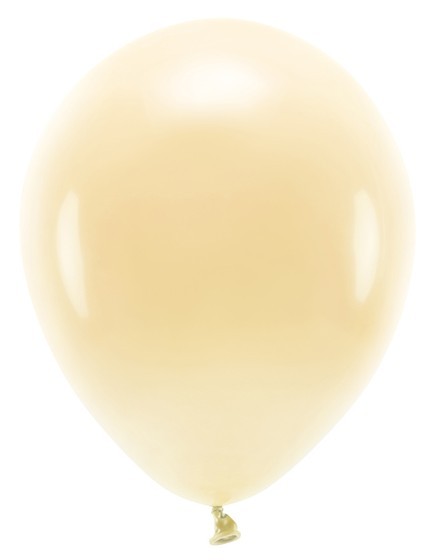 100 Eco Pastell Ballons light peach 30cm