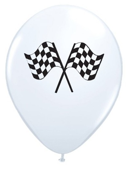 6 North Race Latexballons 28cm